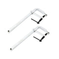 Industrial Heavy-Duty F Clamp Factory Direct 100-1200mm Clamping Range 60/80/100/120/140/180mm Throat Depth for DIY Projects