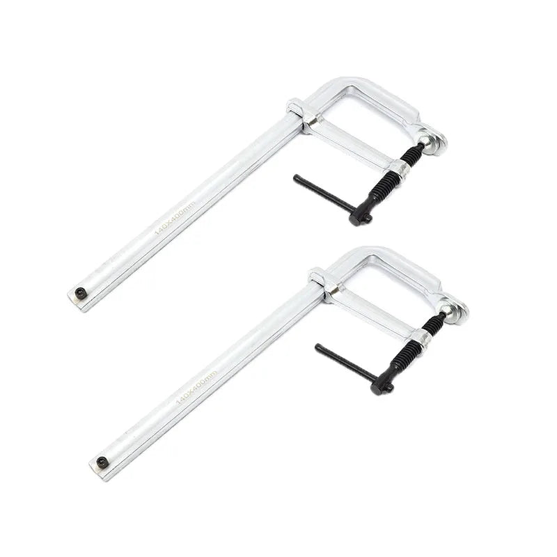 Industrial Heavy-Duty F Clamp Factory Direct 100-1200mm Clamping Range 60/80/100/120/140/180mm Throat Depth for DIY Projects