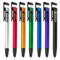 Promotional Plastic Stylus Mobile Phone Stand Pen Custom Logo Pen Promotional Gifts MSD002 Stylus Plastic Ballpoint Pen