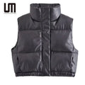 Liu Ming Cheap Wholesale New Winter Women Warm Cotton Vest Zipper Overcoat XS Jacket Coat