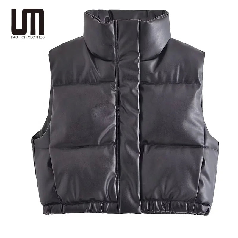 Liu Ming Cheap Wholesale New Winter Women Warm Cotton Vest Zipper Overcoat XS Jacket Coat