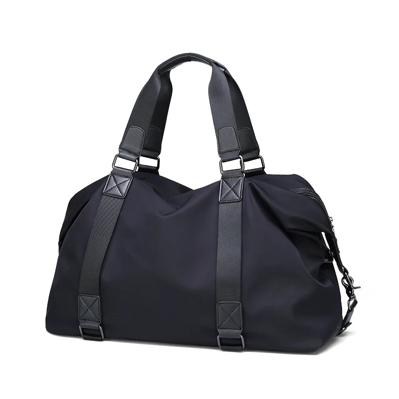 Unisex Gym Sport Waterproof Bag Custom Logo Print Outdoor Travelling Bag Large Capacity Oxford Duffle Bag