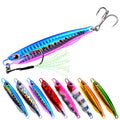 New Packaging 13 Colors 10g 15g 20g 30g 40g 50g 60g Japanese Two Hooks DUO Fishing Lure Luminous Long Type Casting Jigs