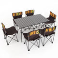 2025 Lightweight Aluminum Folding Chair Portable Folding Table and Chairs Set