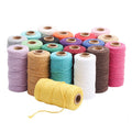 High Stretch Top Quality 4mm Wide in Stock Many Colors Macrame Round 100%cotton String Cord for DIY Design