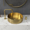 Matching PopUp Drain Included Stainless Steel Material Bathroom Basin