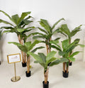 Vv301 High Quality Banana Tree Artificial Plants Artificial Trees Green Plants Plants Pot Hotel Home Coffee Shop Decoration