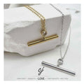 Carline Fine Jewelry Pendants Fashion Jewelry Hot Sale Stainless Steel 18K Gold Plated With Zircons Custom Pendant for Women