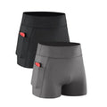 Sport Shorts Men US Size 85% Nylon 15% Spandex 3/4 Pants Running Bottoming Base Layer Training Fitness GYM Compression Shorts