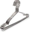 Stainless Steel Balcony Clothes Hanger Windproof Hanging and Drying Display Rack Glossy Metal for Wardrobe or Bathroom Use