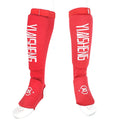 Cotton Boxing Shin Guards MMA Instep Ankle Protector Foot Protection Kickboxing Pad Muaythai Training Leg Support Protectors