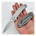 Wholesale Portable EDC 1730 8Cr17MoV Steel Titanium Camping Tactical Knife Outdoor Pocket Knife Folding Blade Knives