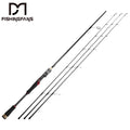 FISHINGFANS Fast Spinning 6FT-8FT Medium-Light Heavy Carbon Hollow EVA Handle Fishing Rod for Lake & Stream Sea Bass