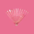 Transparent Acrylic Hand Fan Staves Clear Acrylic Fan Staves Lucite Staves for Folding Fan