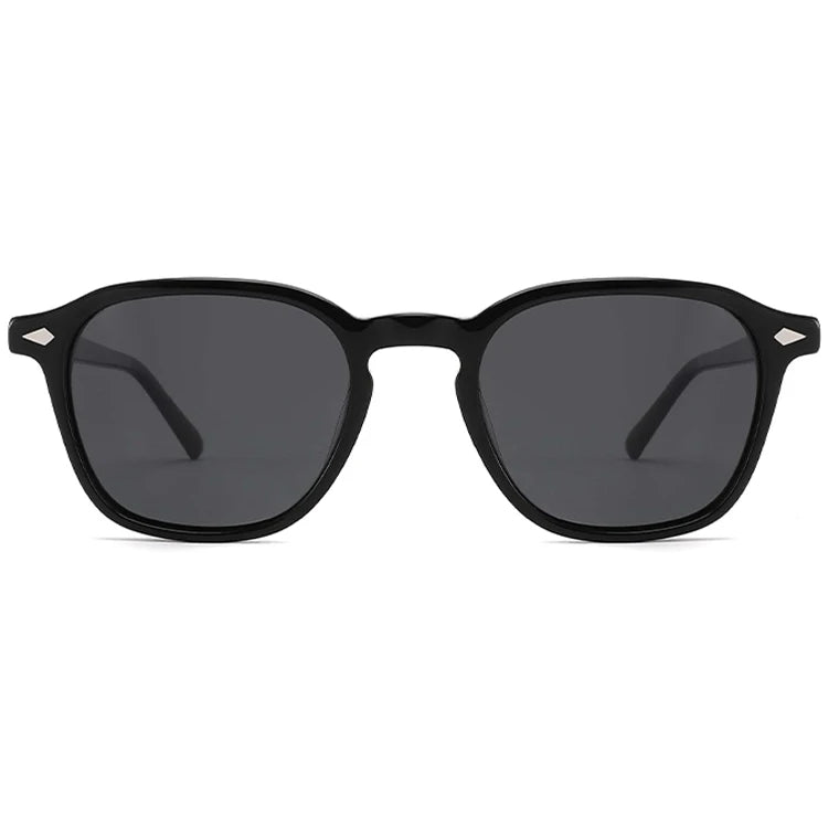 U-top Handmade Customized logo Brand Design Luxury Sunglasses Acetate Glasses Manufacturer High Quality Polarized Sunglasses Men