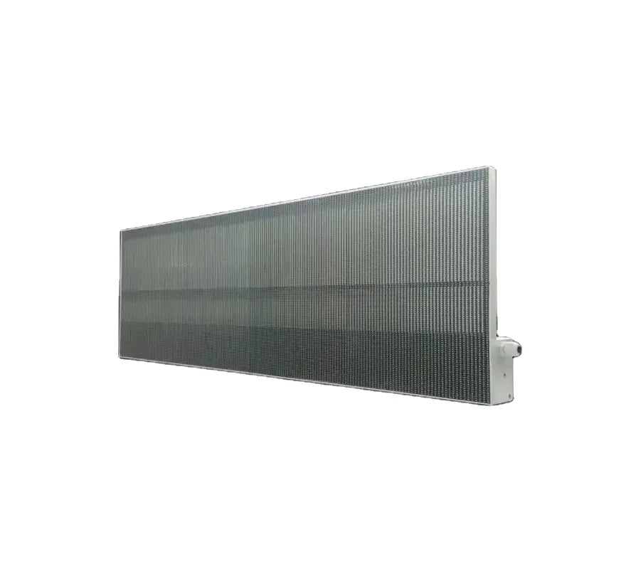 New Product 3.91mm Daylight Outdoor Led Transparent Curtain Tv Car Taxi Rear Window Led Grid Screen MegaBDM