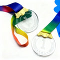Crystal Medal Trophy UV Printing Sports Event Champion Award Cup Glass Craft Gift Souvenirs Home Decoration Awards