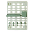 Online Top Sellers Home Kitchen Bathroom Wall Mounted Punch Free Storage Rack Peg Board