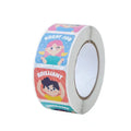 Labels Stickers for Packaging Logo Adhesive Roll Vinyl Manufacturers Custom Private Brand Name Printing Waterproof Customized