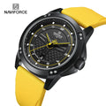 NAVIFORCE 8031 BYY Factory Wholesale Cheap Quartz Watch for Men Luxury Silicone Band Waterproof Watch Men Wrist Custom Logo OEM