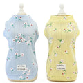 Wholesale Soft Fashion Spring Flower Dog Knitted Shirt