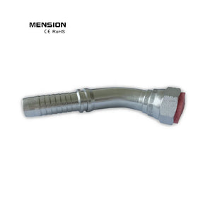 20241 04 Metric Female Flat Seal Swivel Nut 45 Degree Hydraulic Hose Ferrule End Fittings with Best Price for Sale