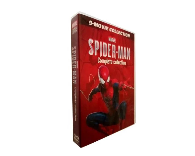 DVD BOXED SETS MOVIES TV Show Films Buy China Factory Supply Seller Spider-man Complete Collection 9DVD Disc Free Shipping