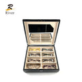 8 Slots Lockable Eyeglass Sun Glasses Storage Box Eye Wear Display Multiple  Glasses Storage Case