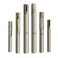 CNC Stone Milling Bottom Engraving Tool Slotted Sintered Diamond Router Bit for Granite Marble MegaBDM