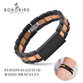High Grade BOBO BIRD Newest Design Fashion Wood Bracelet Unisex Luxury Handmade Bracelet with Multiple Colors