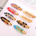 Wholesale Custom Trendy Acrylic Hair Pin Creative Vintage Retro Arrow Hairpin Clip Hairpin Grip Barrette Duckbill Bangs