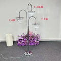 F-FS0401 Wedding Props Crystal Light Road Lead Light Chandelier Table Flower Ware Ceiling Pendant Decoration
