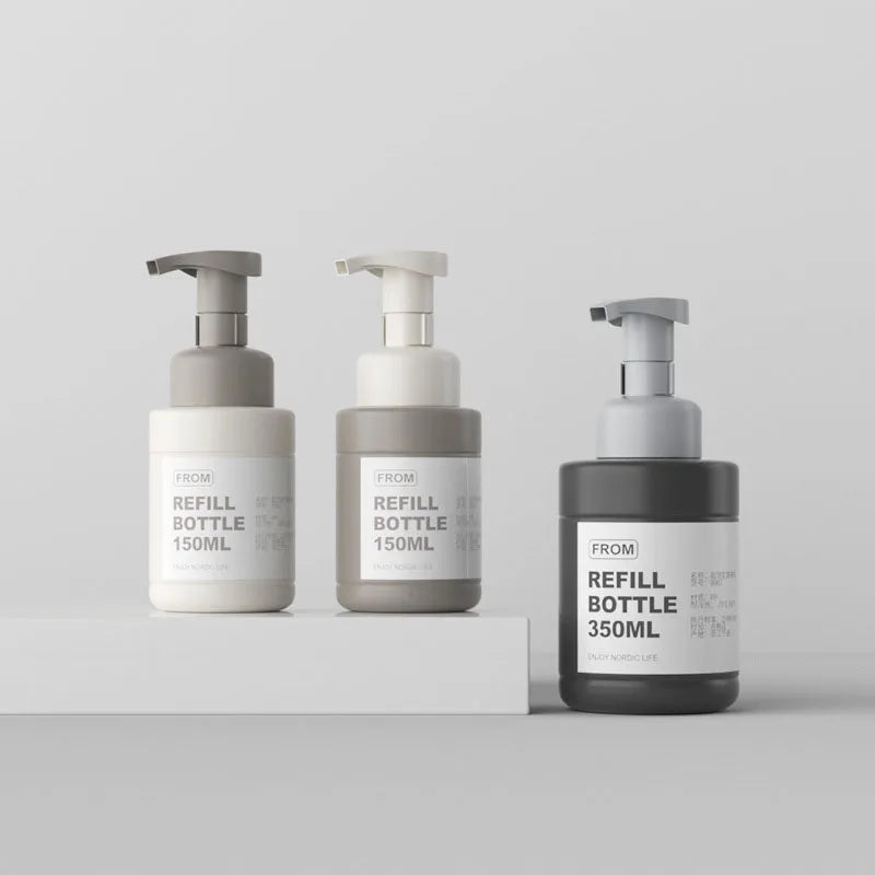 Ready to Ship Empty 200ml 350ml Foam Soap Foaming Pump Bottle