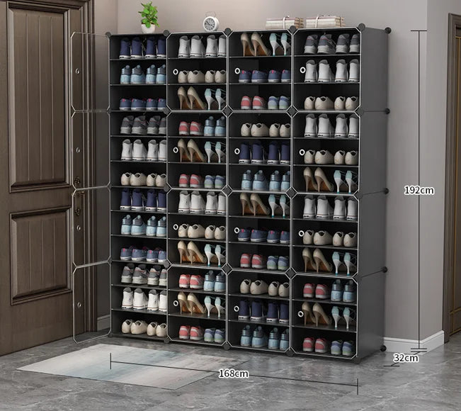Modern Foldable Extendable Shoe Rack Space Saving Dormitory Storage Cabinet for College Students Hospital & Home Furniture