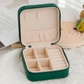 Small Size Portable Travel Jewelry Box Organizer Display Case for Girls Women Gift Rings Earrings Necklaces Storage Box