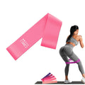 Latex 100% Natural Latex Elastic Loop Exercise Resistance Bands 10-15lbs Durable for Yoga Physical Therapy Workout Gym Fitness
