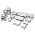 Custom Rectangle 101*70*20mm Tin Can Metal Window PVC Gift Tin Box Empty Food Tin Box for Personal Care Packaging