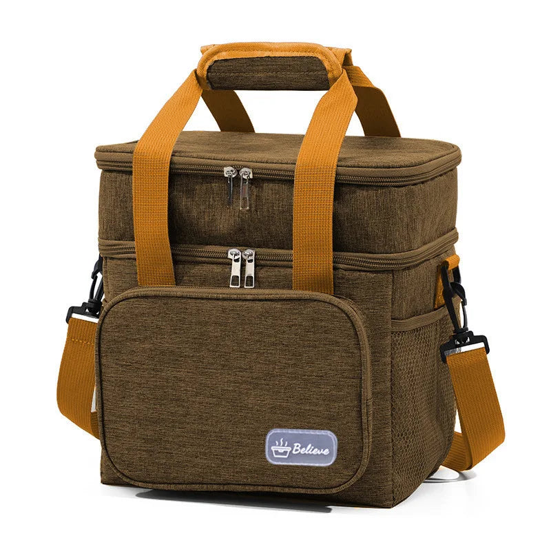 Customizable Thermal Lunch Picnic Bag Soft Bread Beach Waterproof Outdoor Thermal Insulated Food Delivery Essential