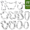 Cookies Mold Metal Stainless Steel Cute 3D Round Flower Love Heart Shaped Christmas Fondant Biscuit Cookie Cutters Set
