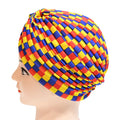 India Arab Muslim Knitted Hat Ethnic Hat Women's Printed Hat