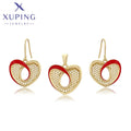 X000904719 Xuping Jewelry 14K Gold Plated Copper Heart Women Jewelry Set
