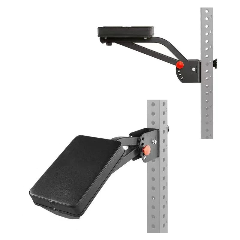Bulldog Multi-Angle Adjustable Squat Rack Trainer With Pad Support for Rowing Fitness Equipment Accessories