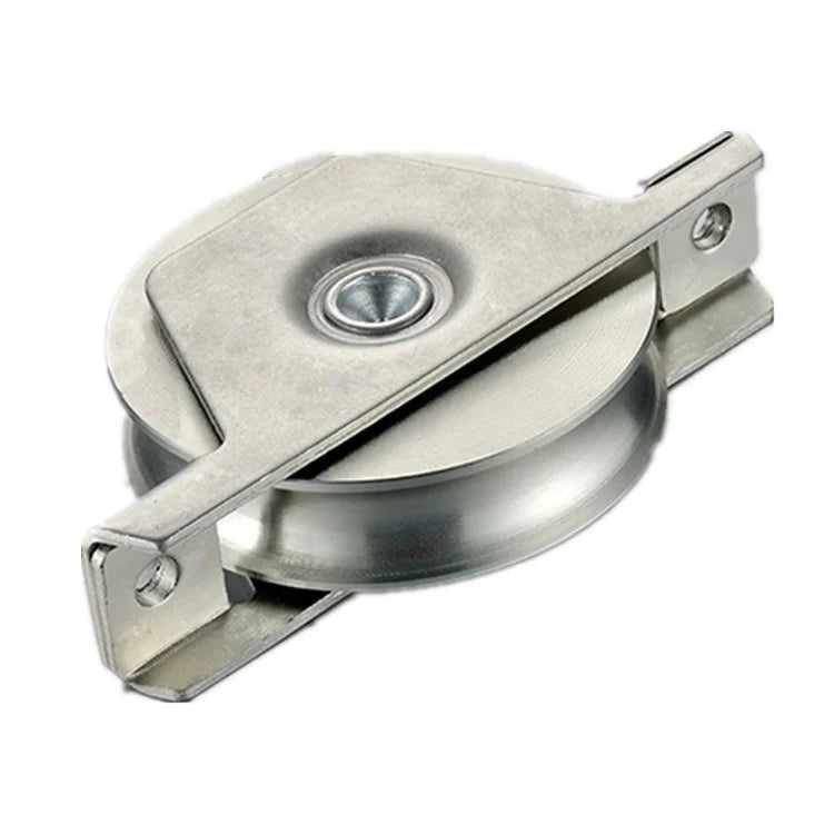 O V U Groove Sliding Gate Pulley Wheel With Single Bearing Rollers MegaBDM