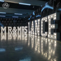 Giant Love Near Me 4ft Led Alphabet Light up Grad Mr and Mrs Marquee Letters Lighting Custom Metal Led Marquee Light Bulb Letter