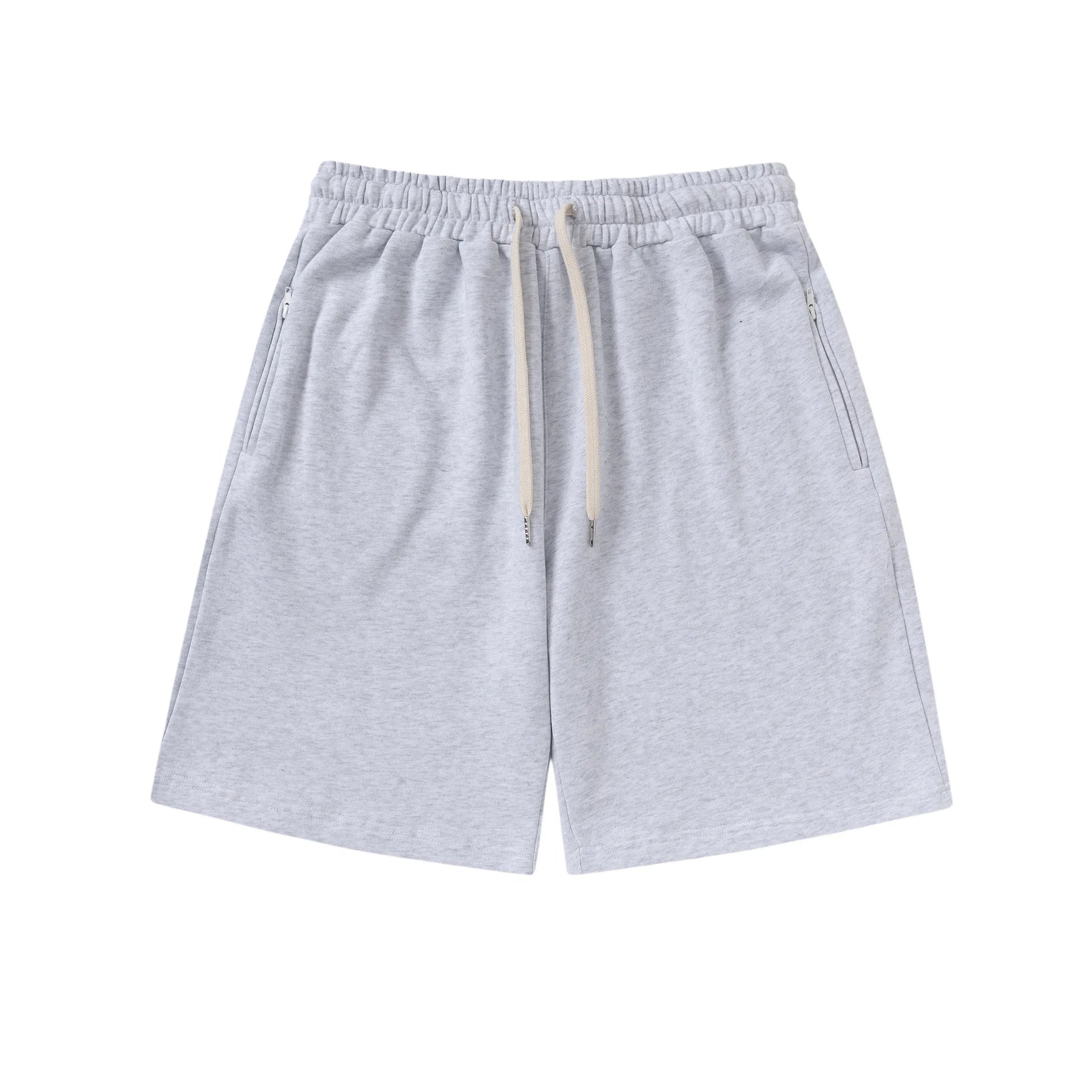 Custom logo French Terry Unisex Cotton Jogger Sweat Shorts Wholesale Blank Cotton Jogger Short for Men