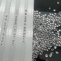Round 0.8mm ~ 2.0mm Good Quality Diamond Cut Faceted Loose Gemstone Jewelry Natural Stone Natural White Sapphire