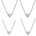 Custom 18K Silver Plated Alphabet Charm Pendant Jewelry Fashion Dainty Stainless Steel  Letter Initial Necklace