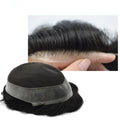 LONGFOR Australia Toupee - French Lace With 1 1/4 Inch Thin Skin PU Around Indian Human Hair Prosthesis for Men Hot Sale