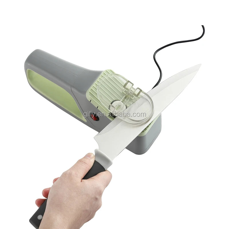 Portable Multi Professional Home Kitchen Manual Eco-Friendly Stainless Steel Ceramic Multi-Grit Scissor Knife Sharpener