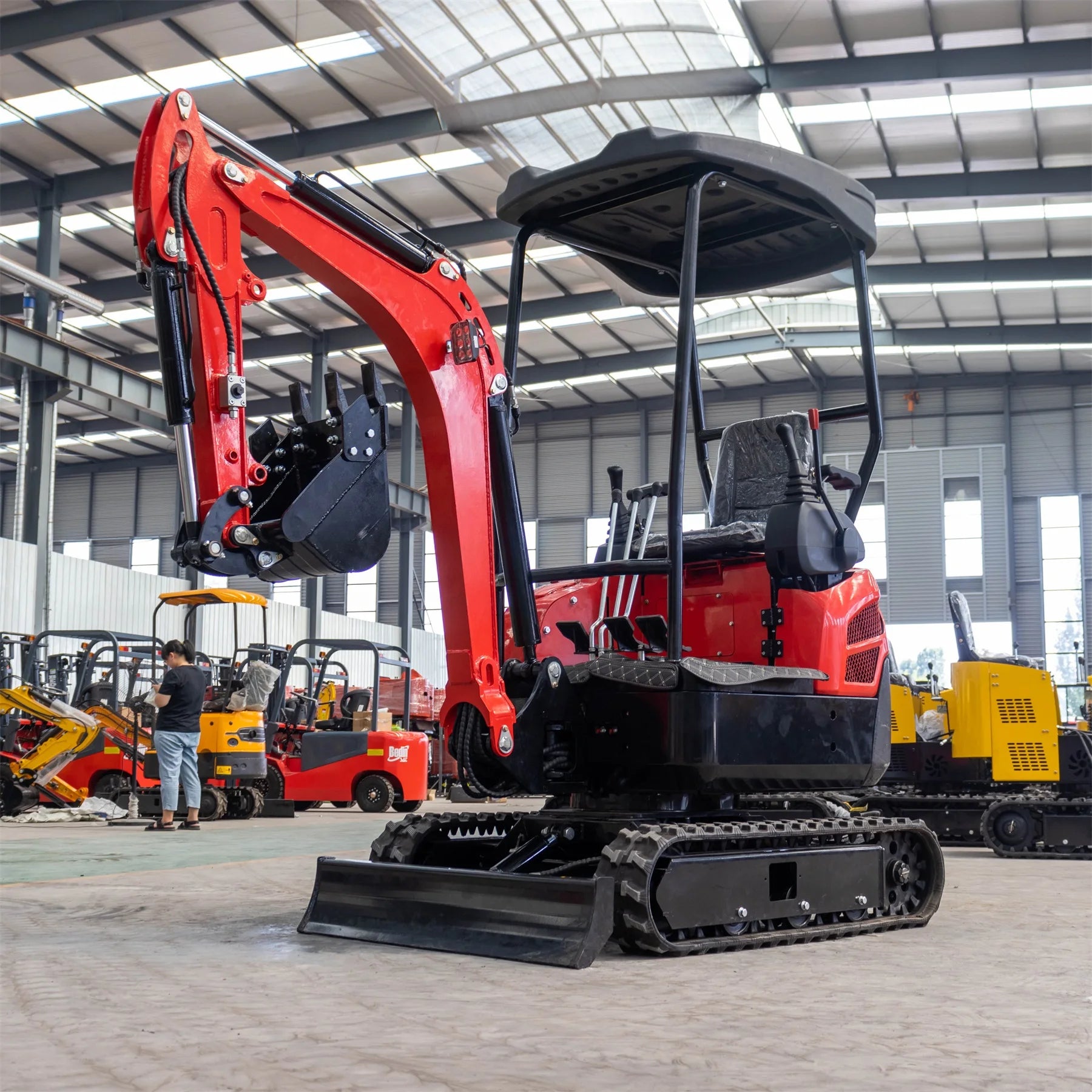 HT16 China Hydraulic Small Mini Excavator 1600kg 1.6 Ton Cheap Price for Agricultural Digger Digger